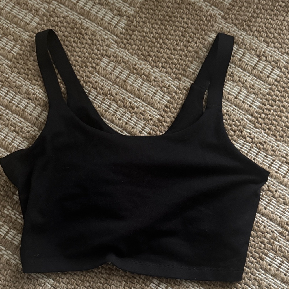 Aerie Black Bandeau Bralette